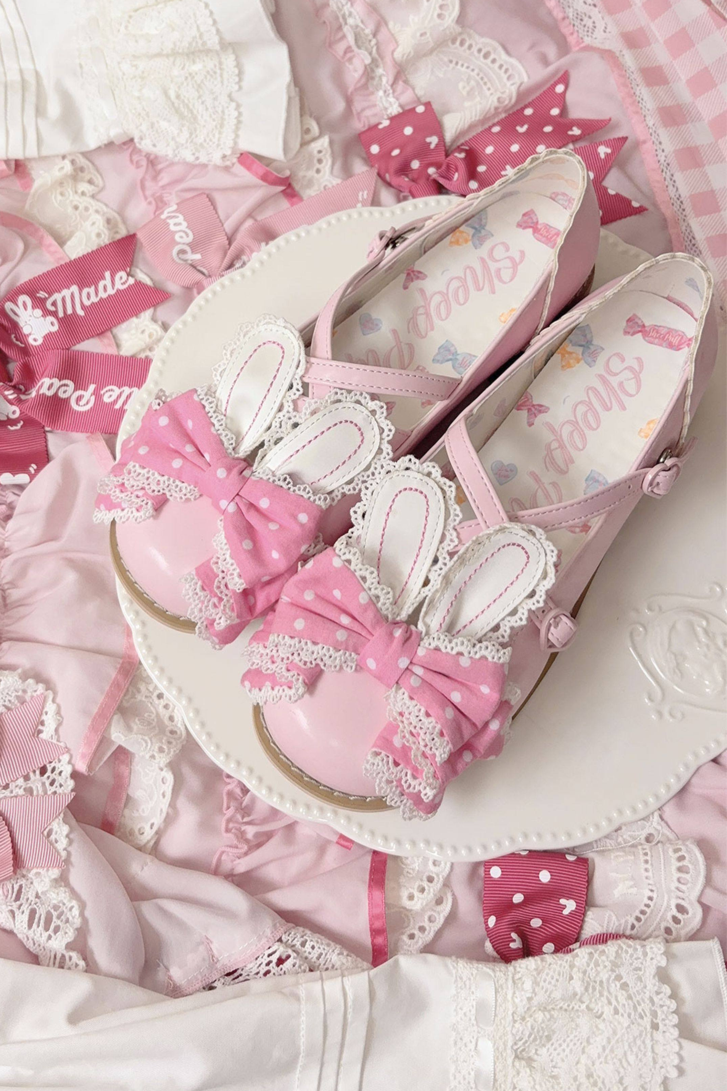 Candy Bunny Dot Shoes