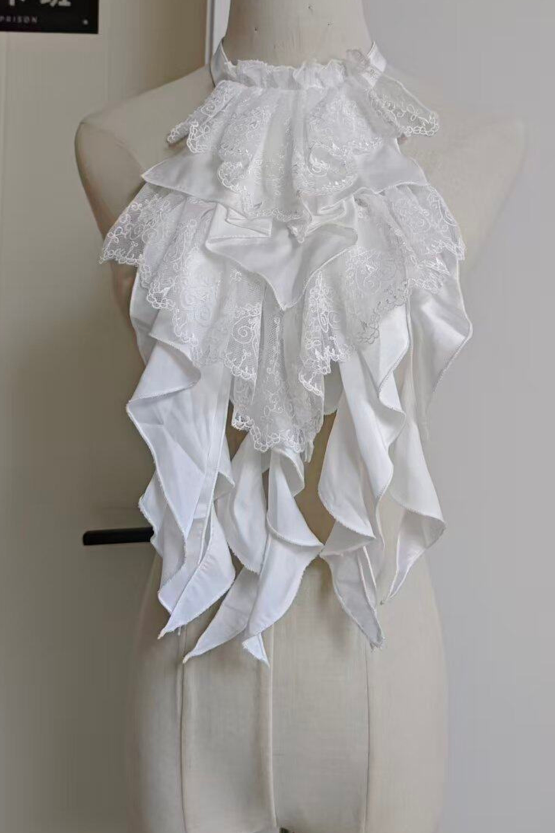 Trailing Shawl Prince Outfit Gothic Top