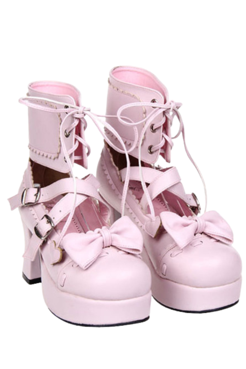 Lace-up Lolita Shoes