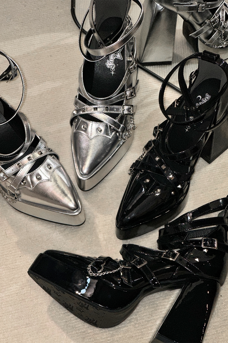 Gothic Lolita High Heels
