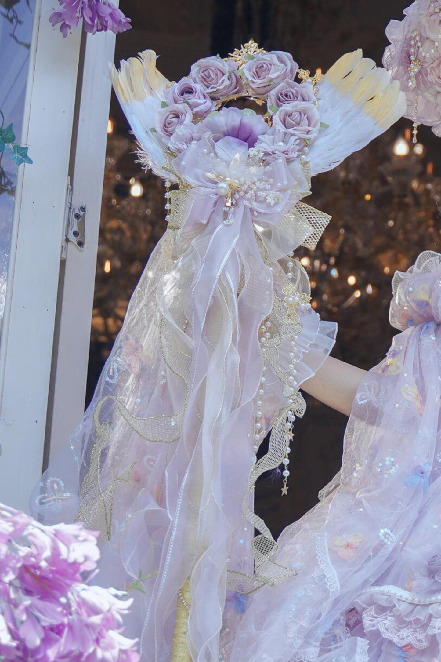 Princess Scepter Lolita Accessories Hat + Necklace + Glove + Scepter