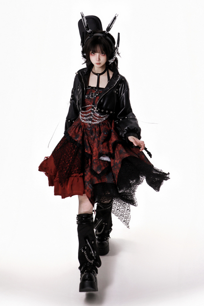 Subculture Dark Gothic Handsome Set