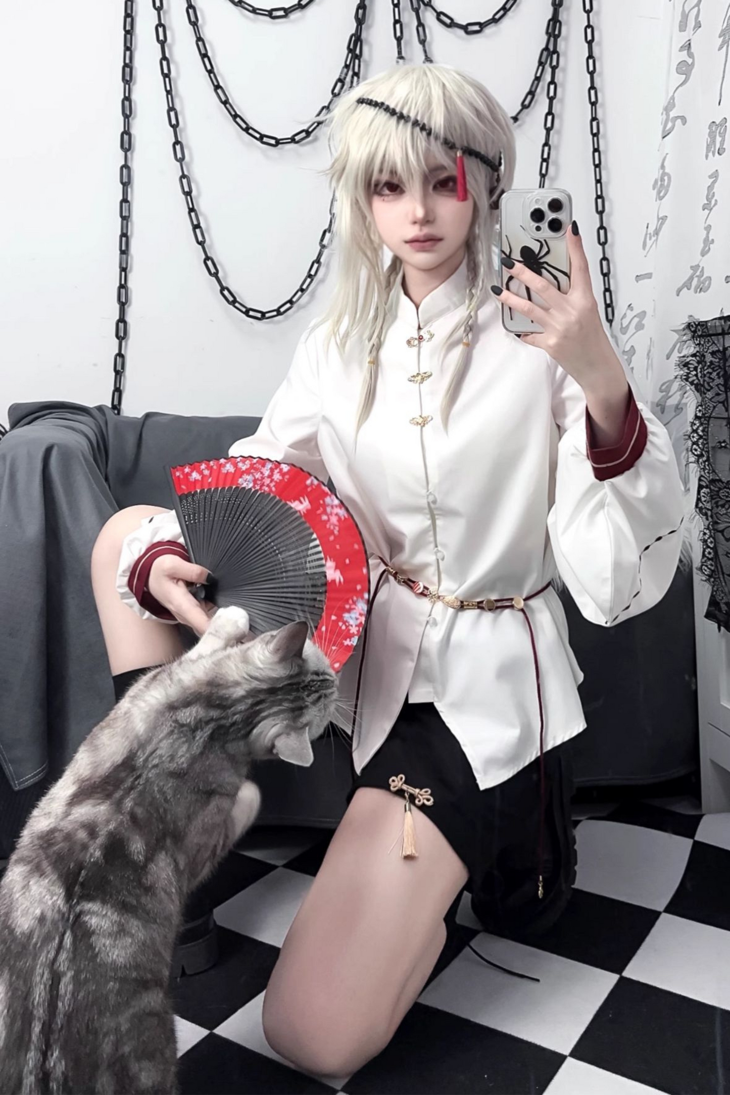 Bunny Hood Prince Outerwear + Shirt + Shorts