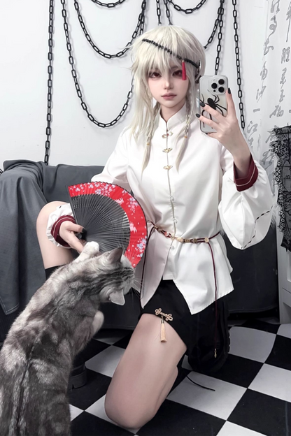 Bunny Hood Prince Outerwear + Shirt + Shorts