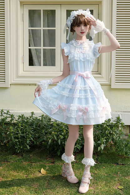 Ribbon Bow Princess Lolita Dress