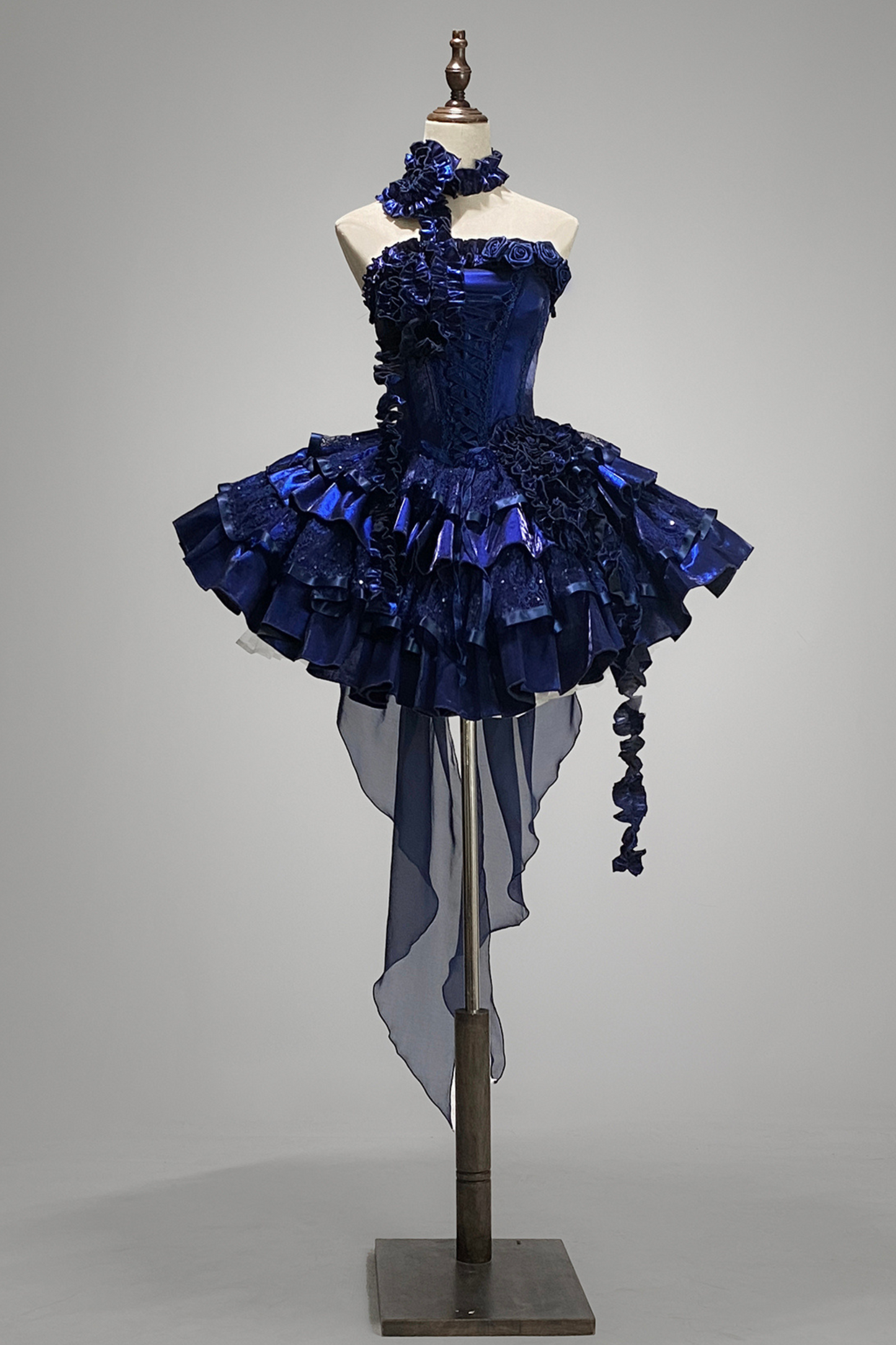 [pre-order] Silent Dark Gothic Fishbone Dress