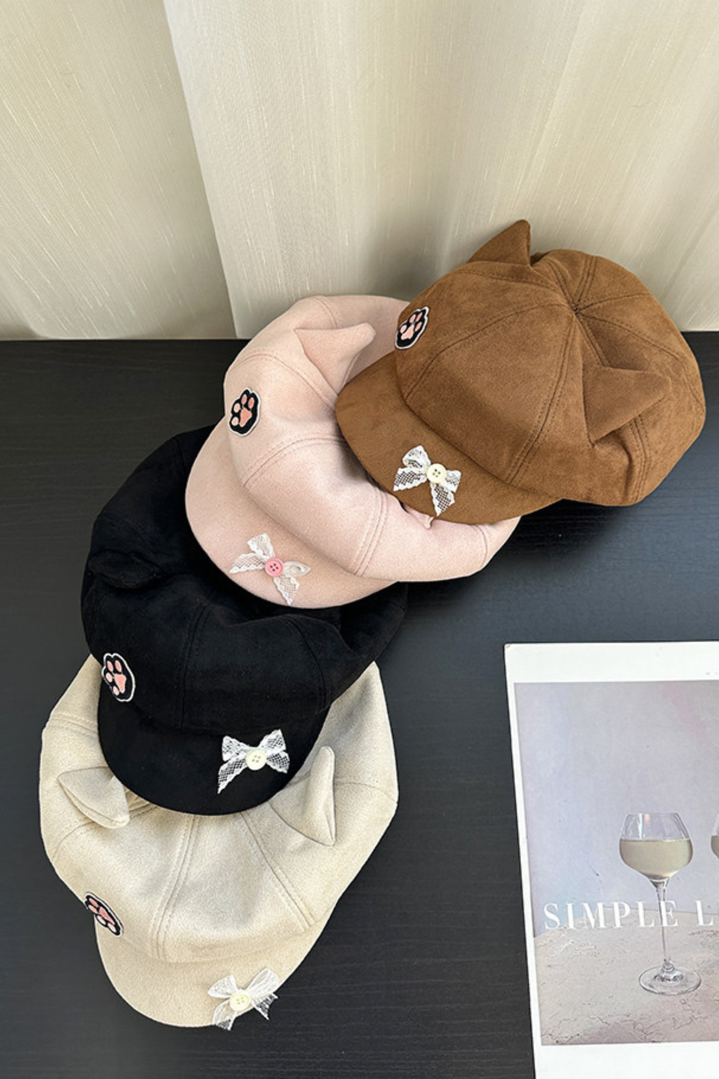 Cat Ear Beret Hat