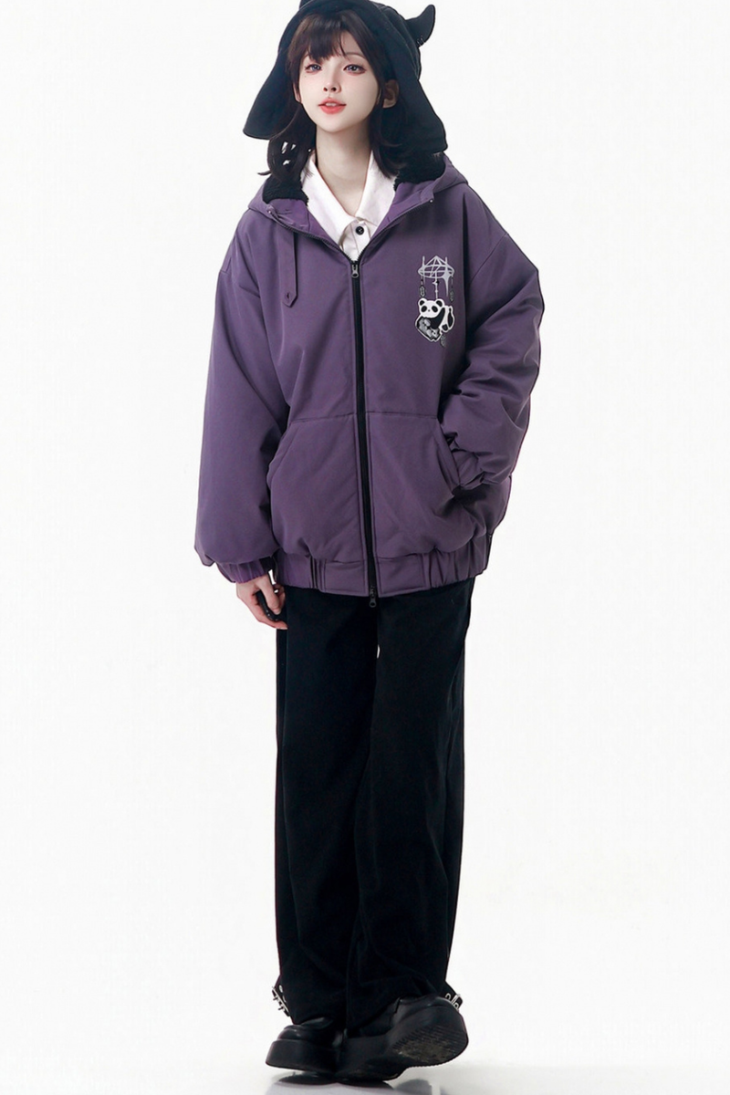 Blackberry Hood Jacket + Tops + Pants + Skirt