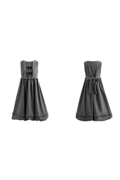 Ribbon Retro Suspender Dress