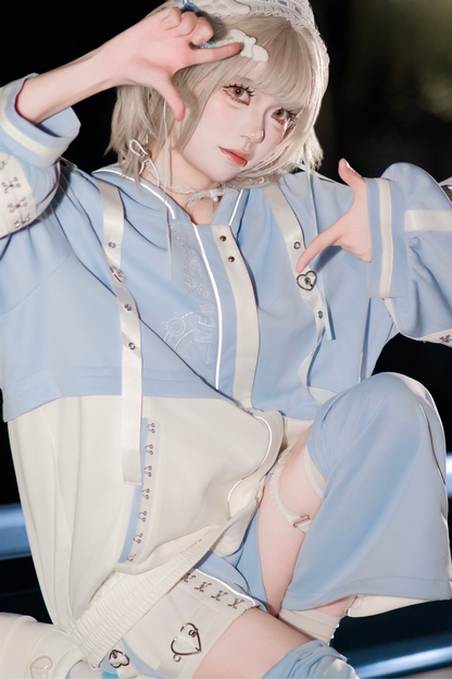 [angel Style] Cyber Technology Jacket + Shorts + Leg Covers