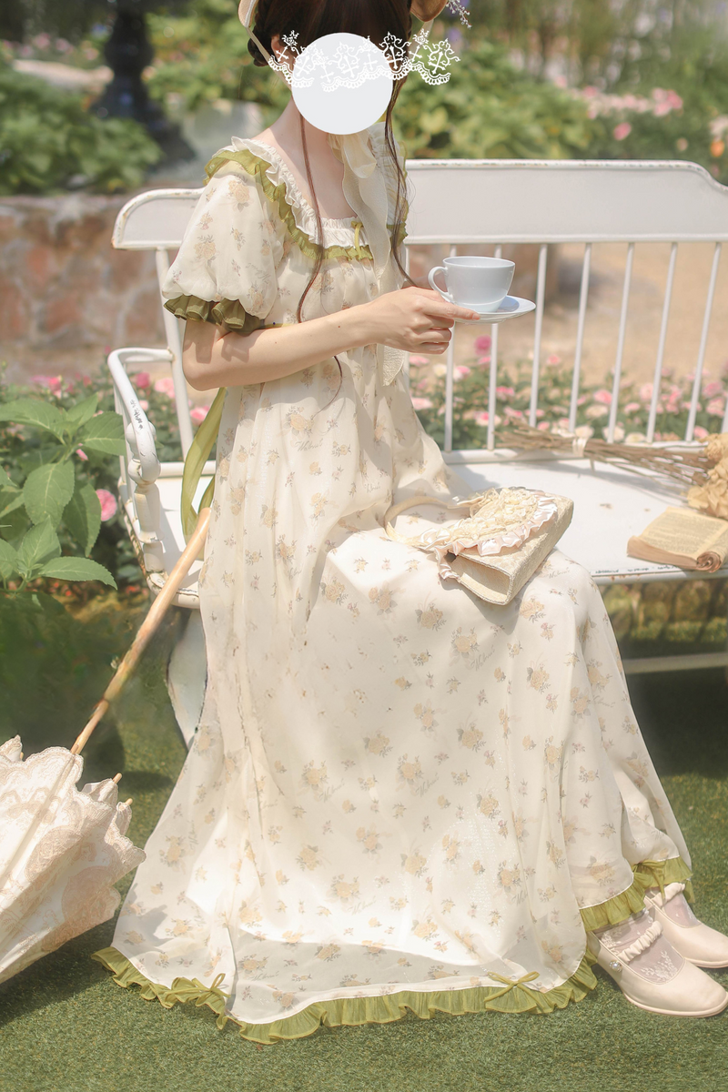 [pre-order] Flower Retro Doll Dress