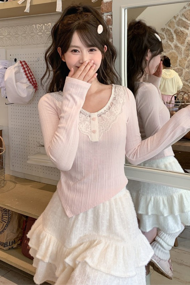 Sweet Slim Asymmetric Top