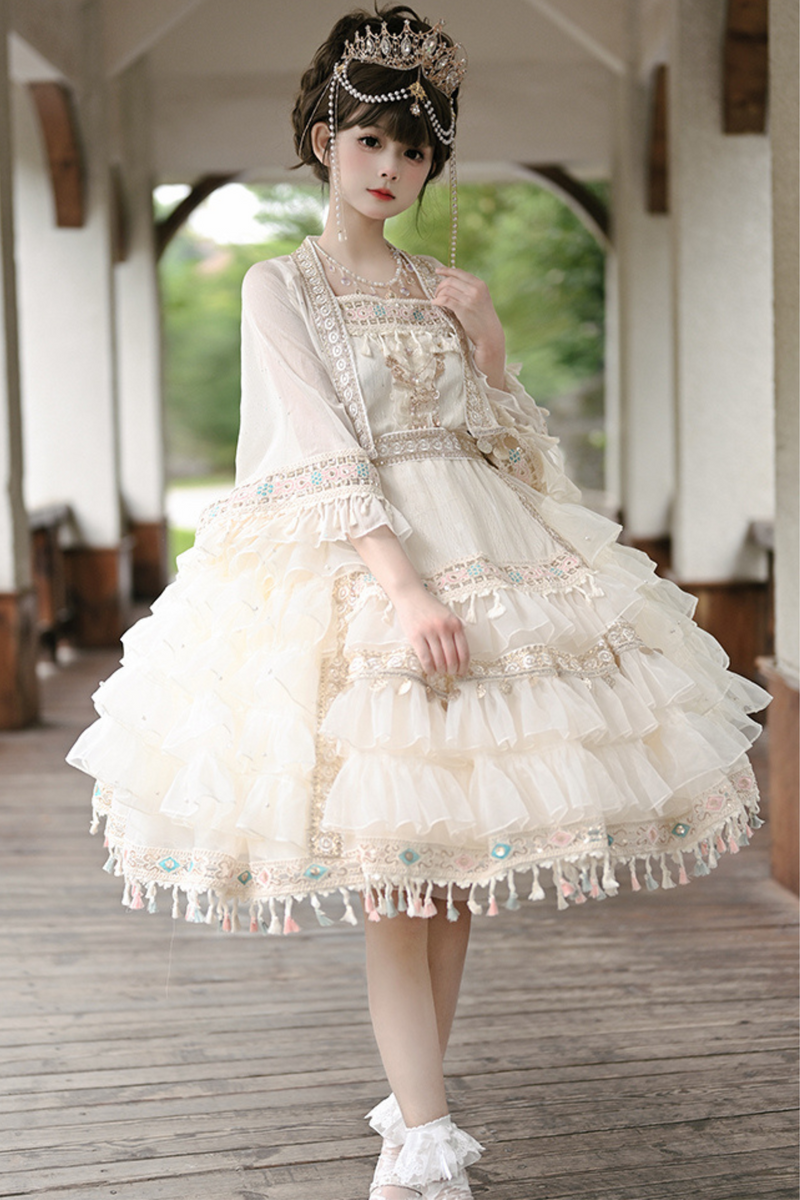 Chiffon Chinese-style Girl Set
