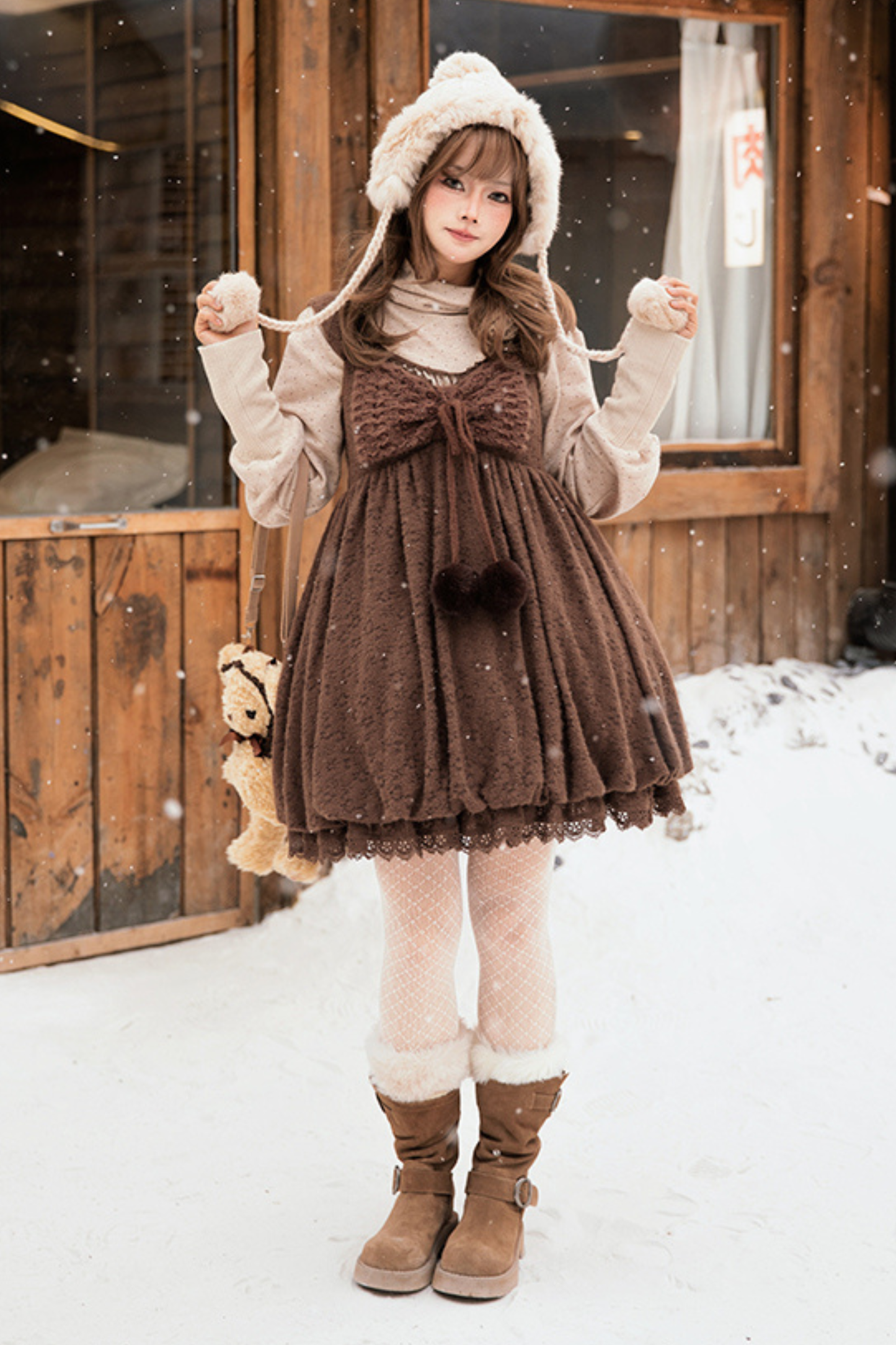 Bud Suspender Dress + Top