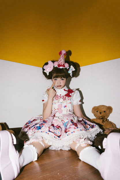 Circus Suspender Lolita Dress + Skirt