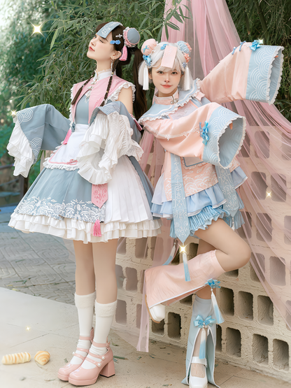 Pastel Jiangshi Chinese-style Lolita Full Set