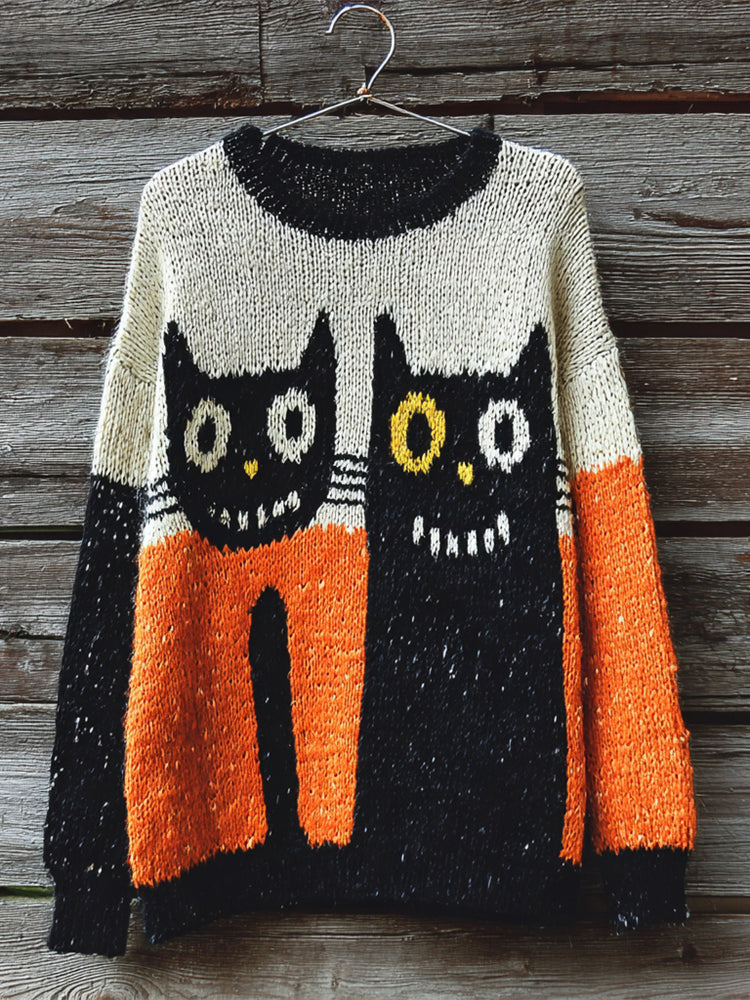 Vintage Inspired Sweater with a Contemporary Edge