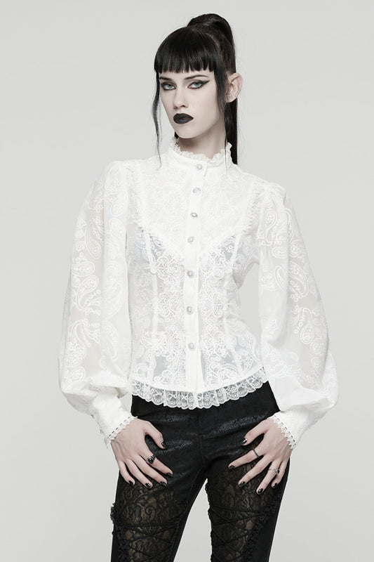 Casually Elegant Blouse with a Refined Edge