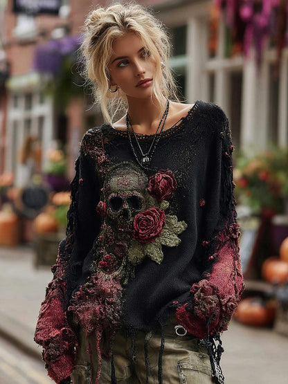Vintage Inspired Sweater with a Contemporary Edge