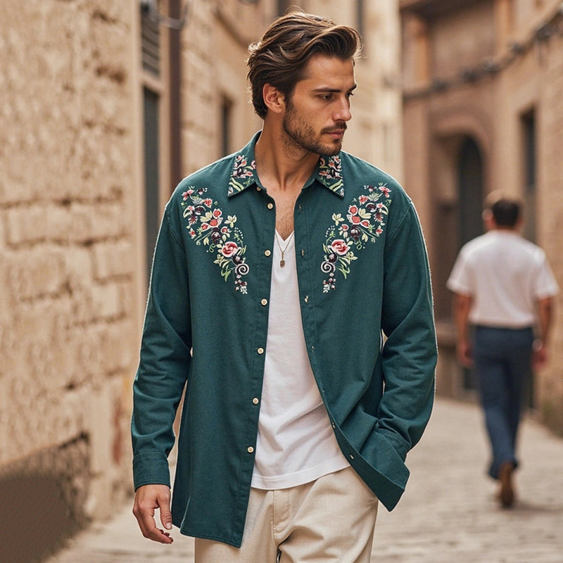 Casually Elegant Shirt with a Refined Edge