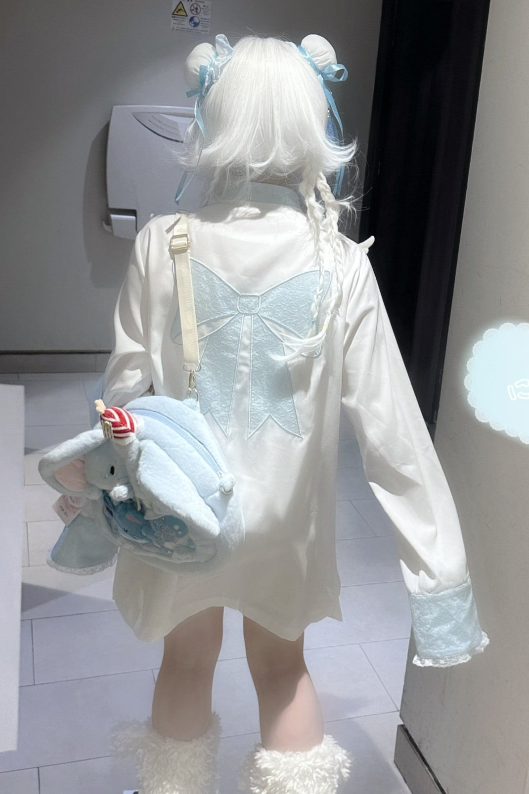 Aqua Lace Lace Subculture Dress