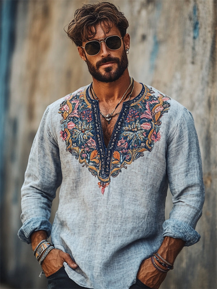 Vintage Style Shirt with a Modern Fit