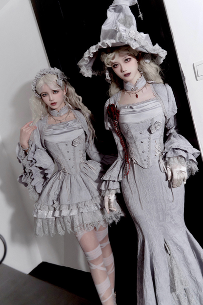[pre-order] Silver Tone Witch Lolita Set + Silver Tone Y2k Set