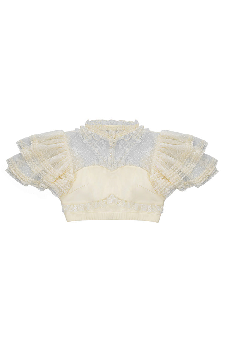 Casually Elegant Blouse with a Refined Edge