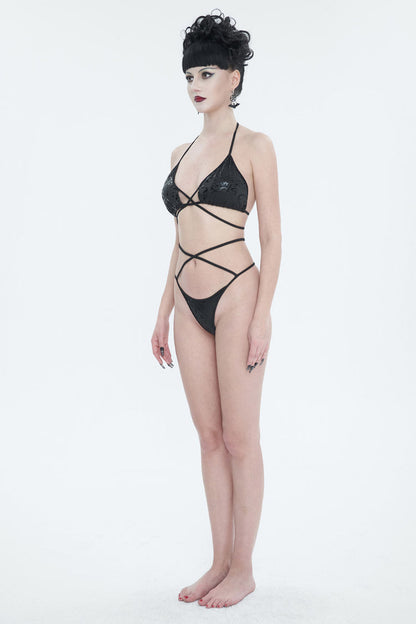 Casually Elegant Swimsuit with a Refined Edge