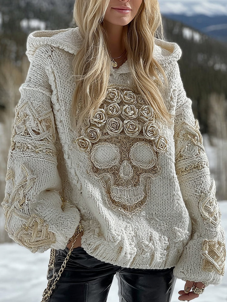 Casually Elegant Sweater with a Refined Edge