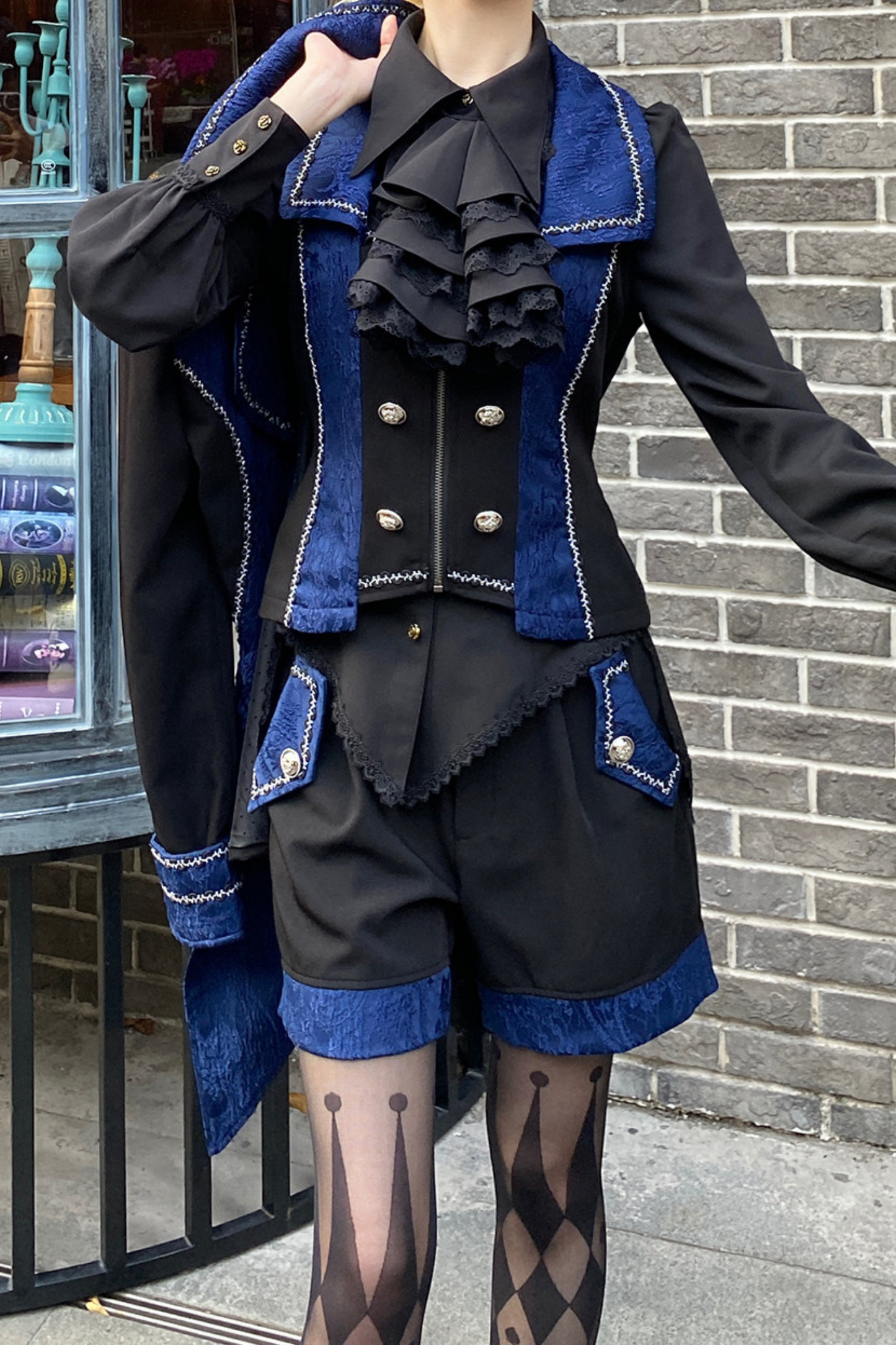 Dark Prince Lolita Jacket + Shirt + Pants + Vest