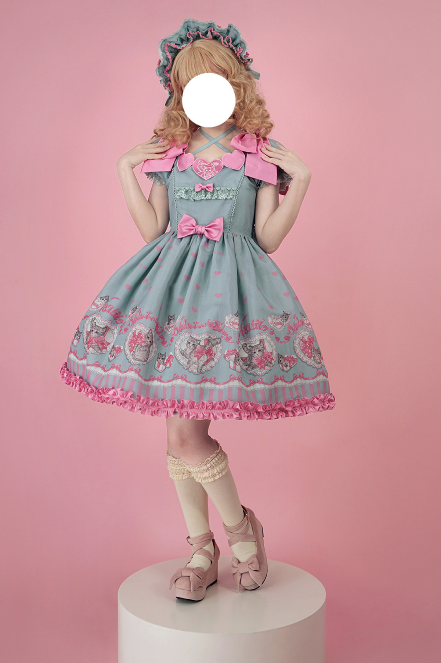 Sweet Girly Cat Jsk + Dress