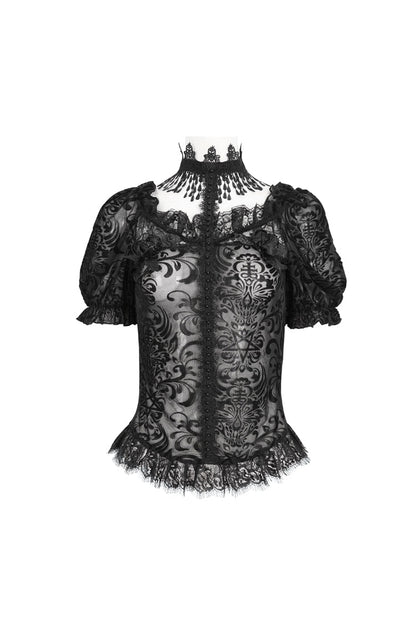 Casually Elegant Blouse with a Refined Edge