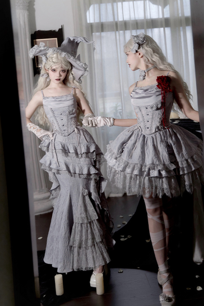 [pre-order] Silver Tone Witch Lolita Set + Silver Tone Y2k Set