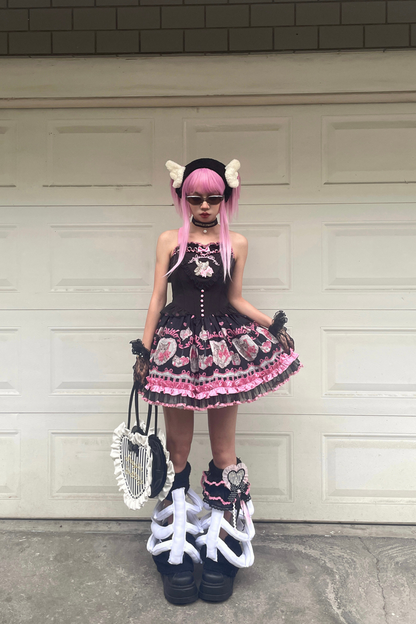 Sweet Girly Cat Jsk + Dress