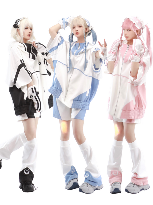 [angel Style] Subculture Cyber Jersey Set