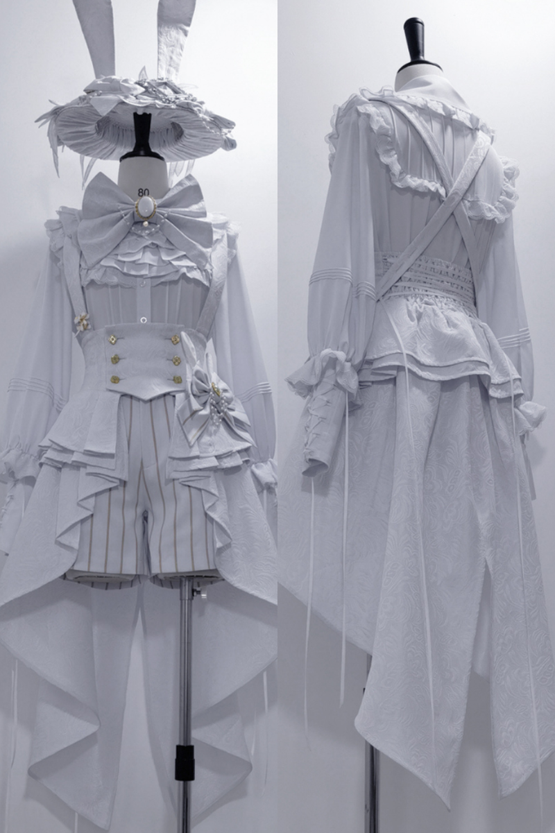 White Moon Rabbit Prince Set
