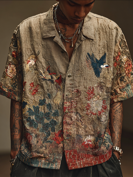 Subtly Elegant Shirt with a Refined Vintage Look