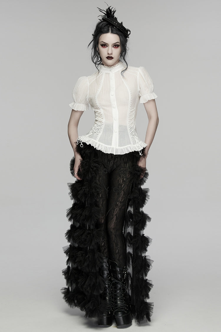 Casually Elegant Blouse with a Refined Edge