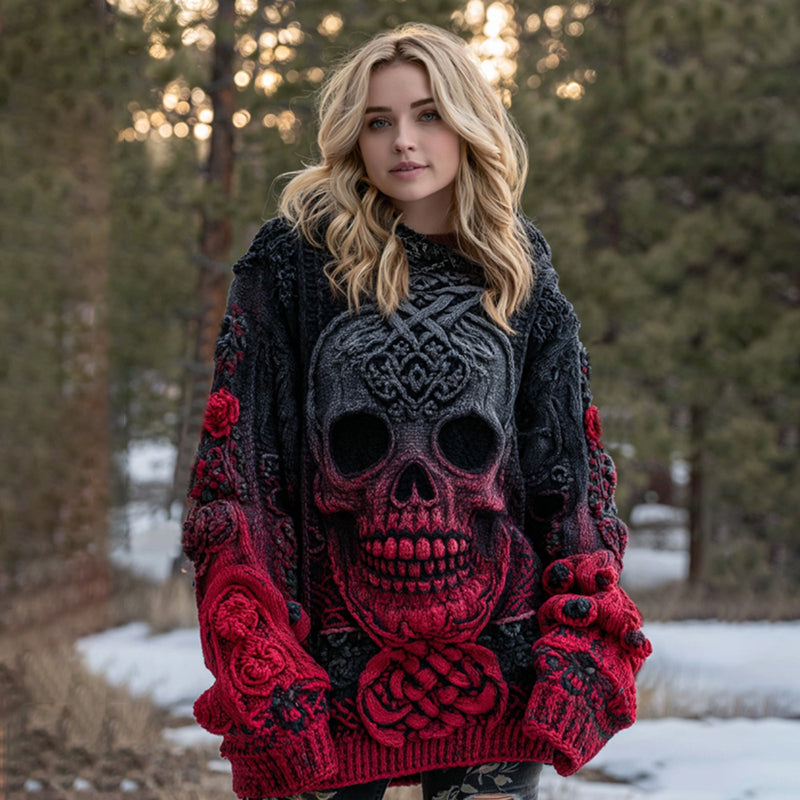 Subtly Elegant Sweater with a Refined Vintage Look