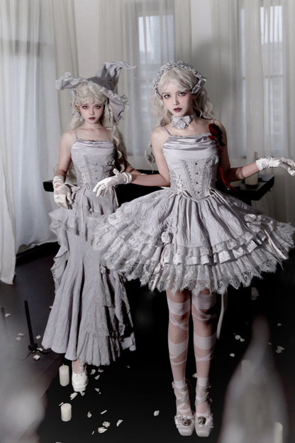 [pre-order] Silver Tone Witch Lolita Set + Silver Tone Y2k Set