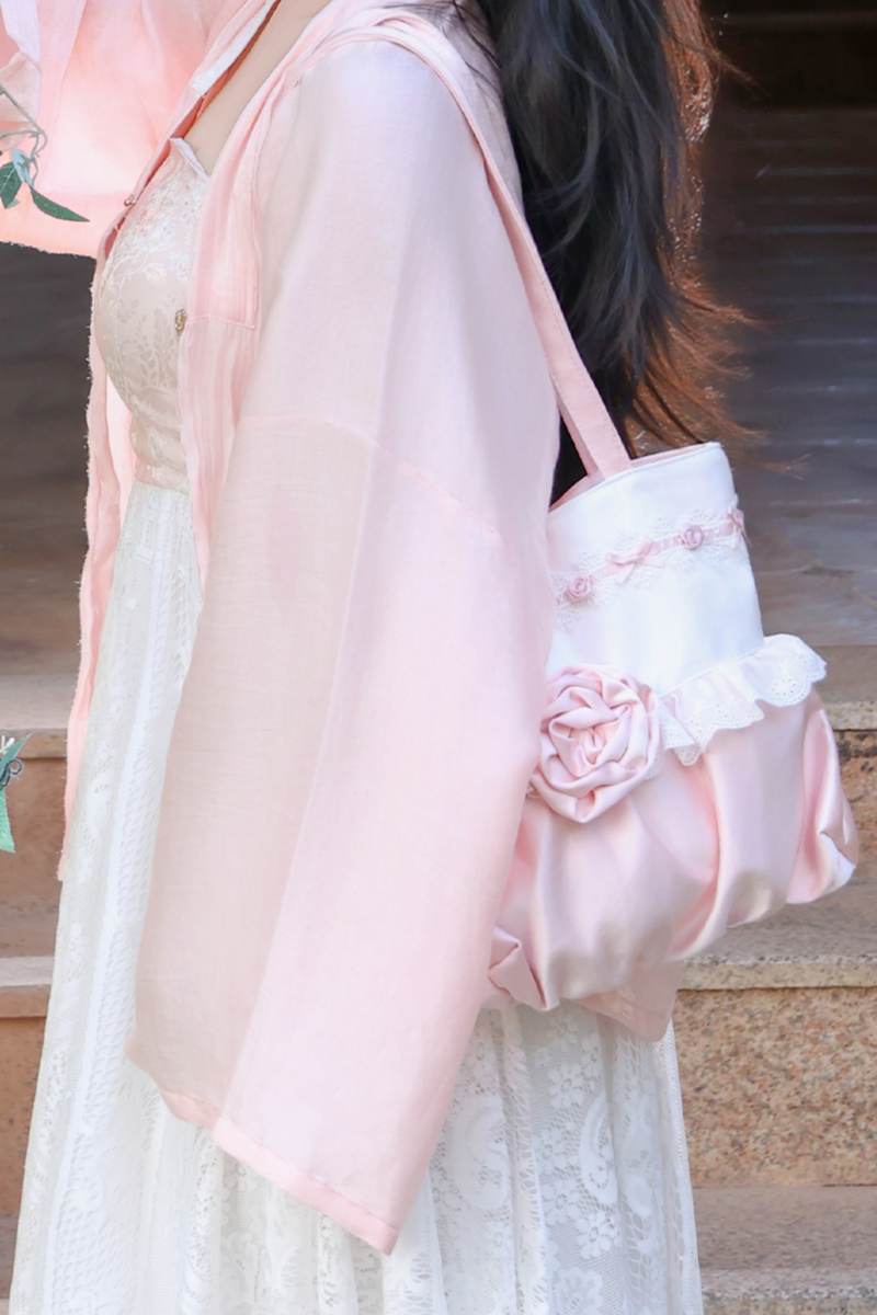 Peach Rose Lolita Bag