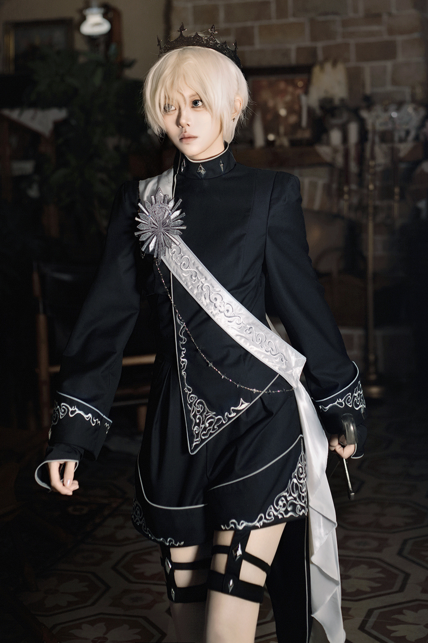 Never Island Mode Prince Top + Shorts + Ribbon