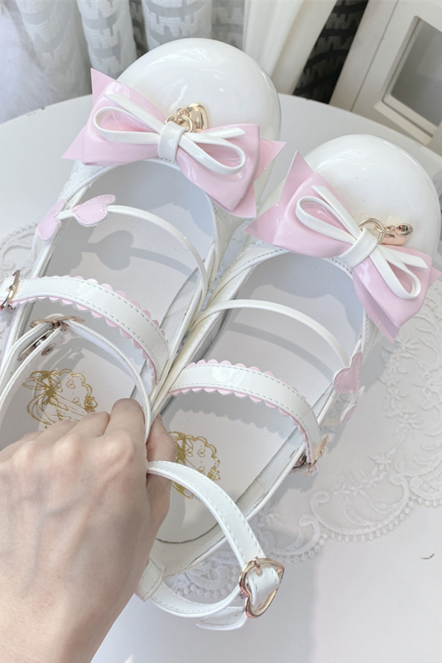 Biscuit Lolita Heel Round Toe Shoes