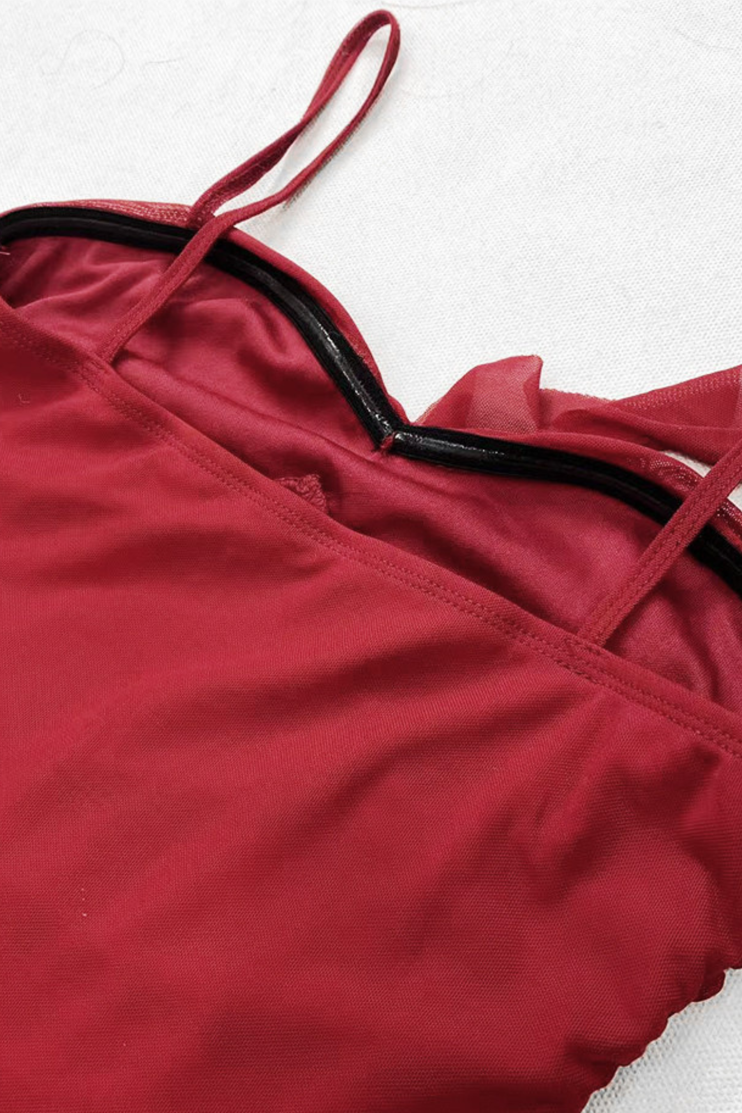 Spicy Girl Ruffle Camisole Tops