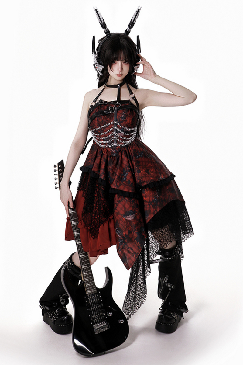 Subculture Dark Gothic Handsome Set