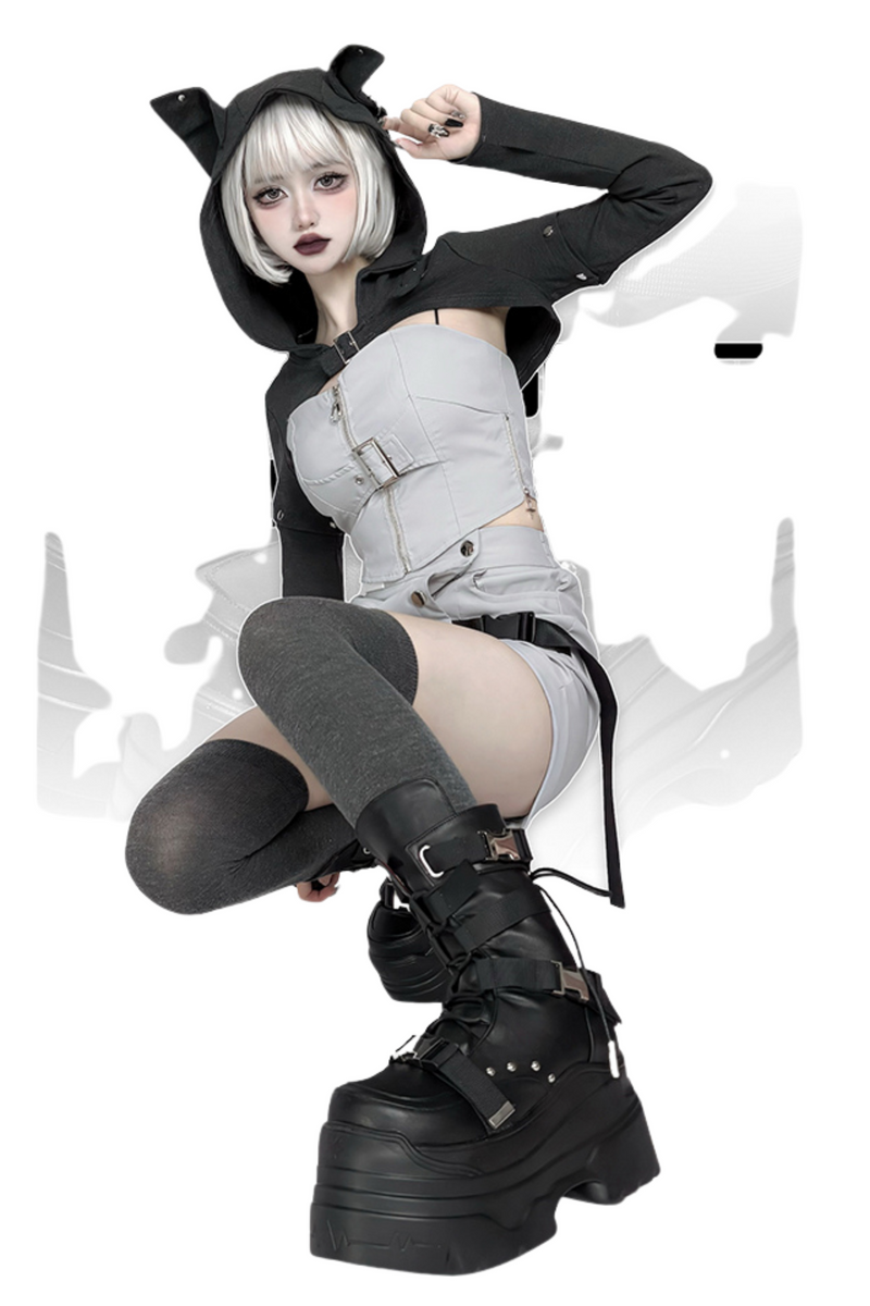 Cyber Academy Subculture Platform Boots