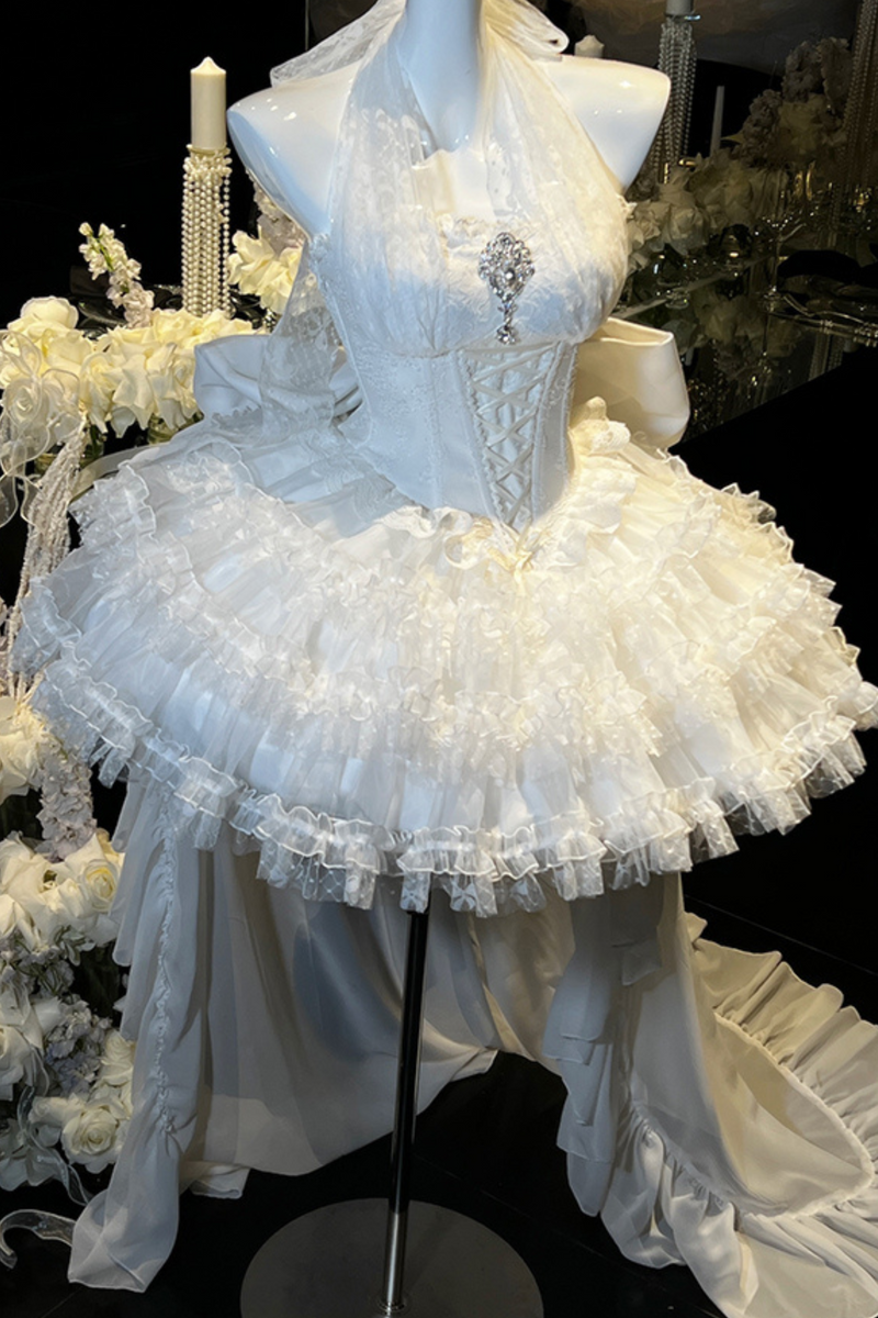 White Moonlight Mini Dress