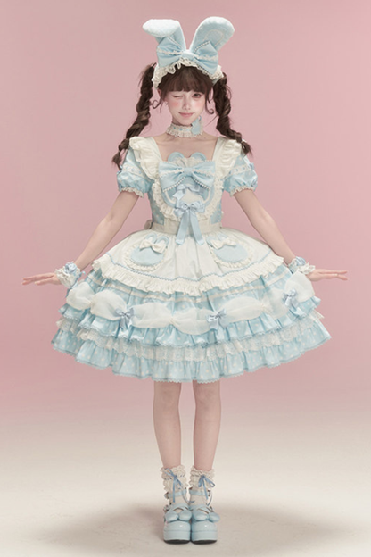 Sweet Lolita Cake Maid Dress