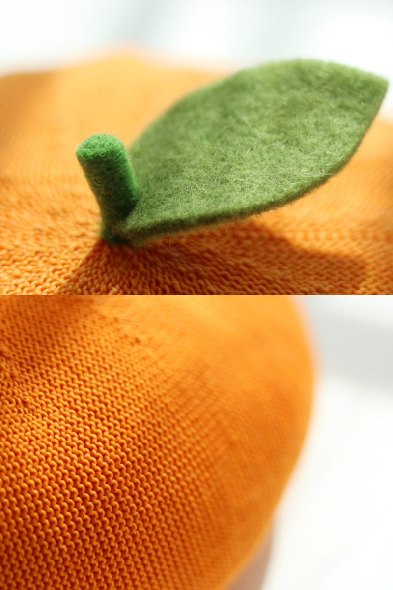 Apple-orange Beret
